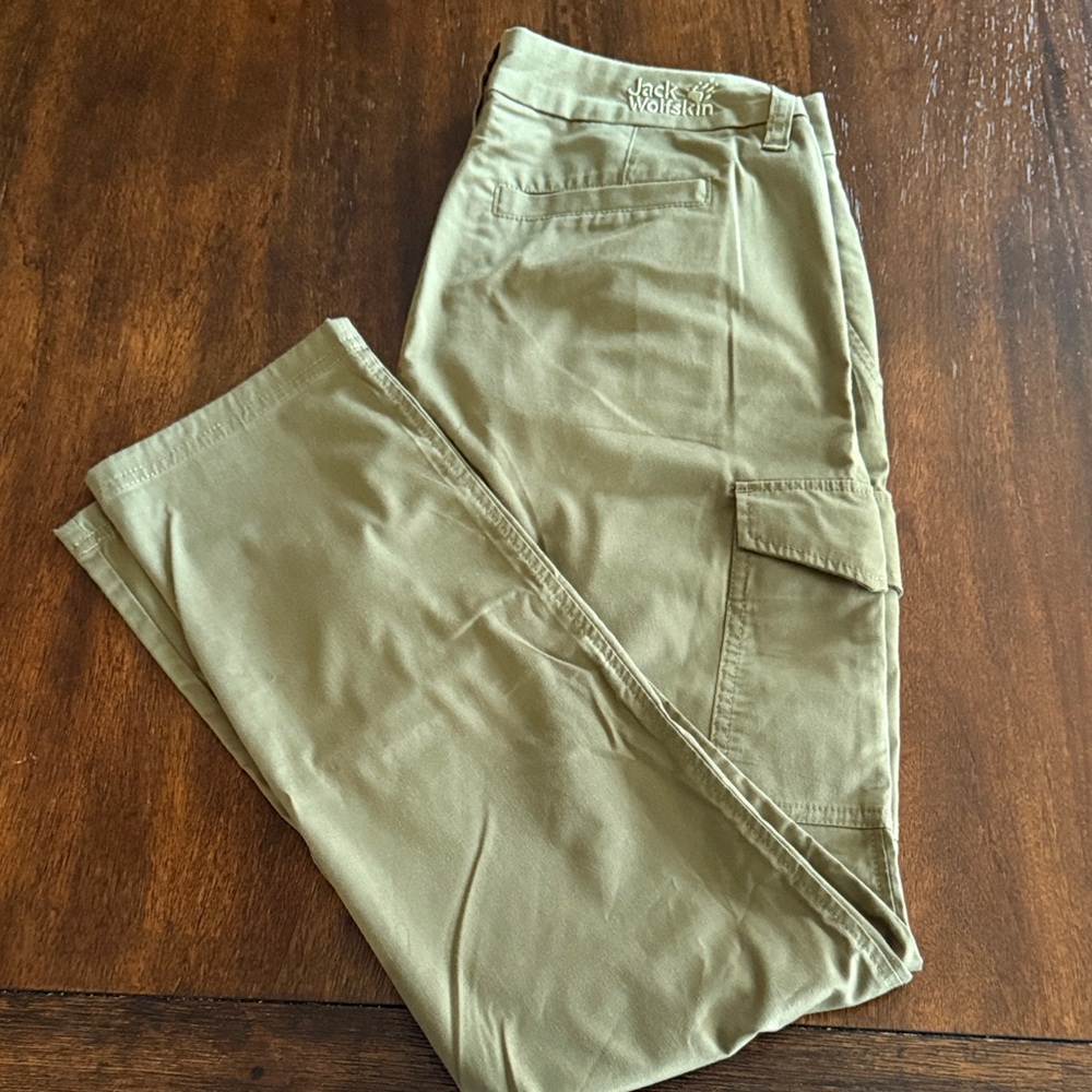 Jack Wolfskin Men's Tan Cargo Pants